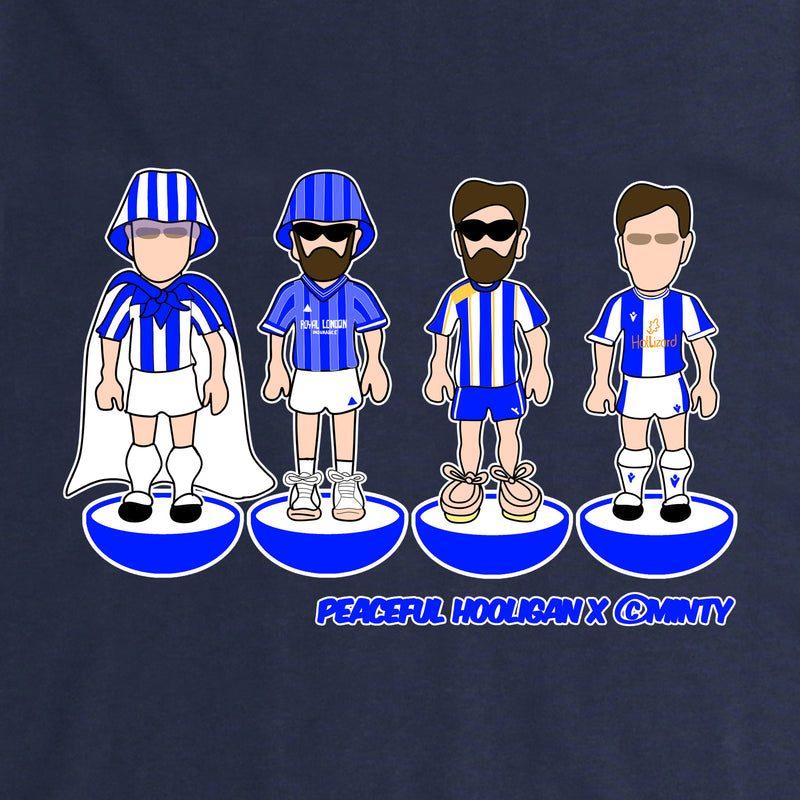 Colchester United Subbuteo T-Shirt Navy