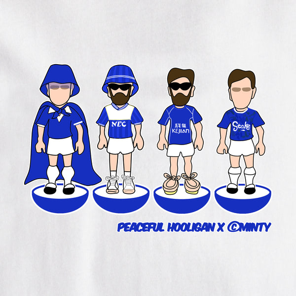 Everton Subbuteo T-Shirt White