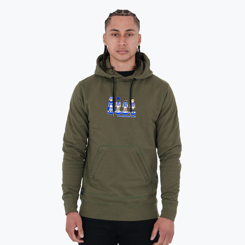 Greenock Morton Subbuteo Hoodie Olive