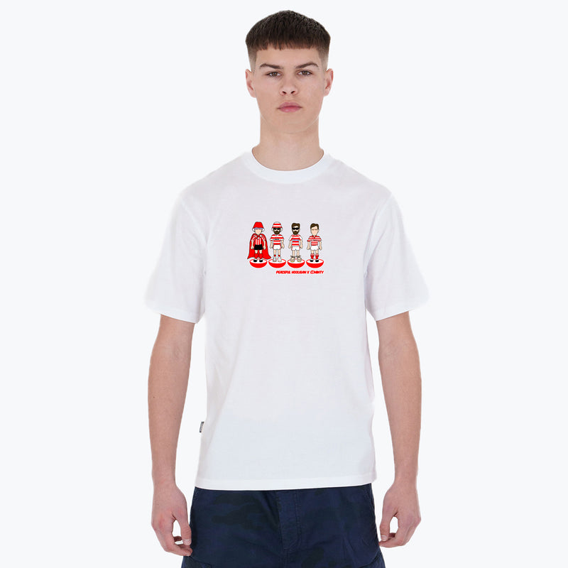 Hamilton Academical Subbuteo T-Shirt White