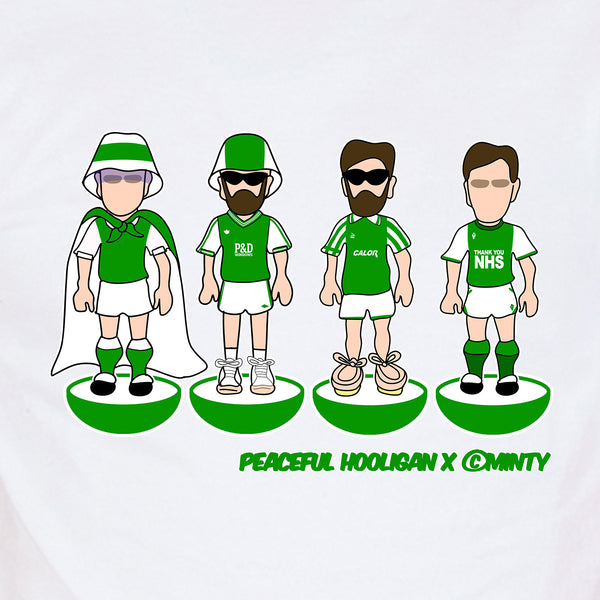 Hibernian Subbuteo T-Shirt White