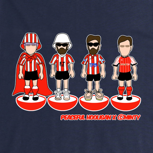 Lincoln City Subbuteo T-Shirt Navy