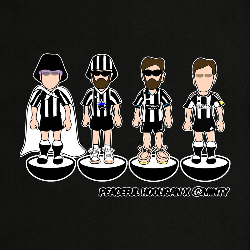 Newcastle United Subbuteo T-Shirt Black