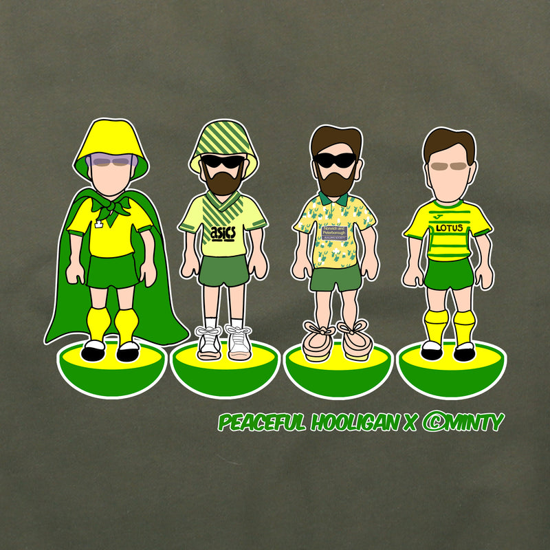 Norwich Subbuteo Hoodie Olive