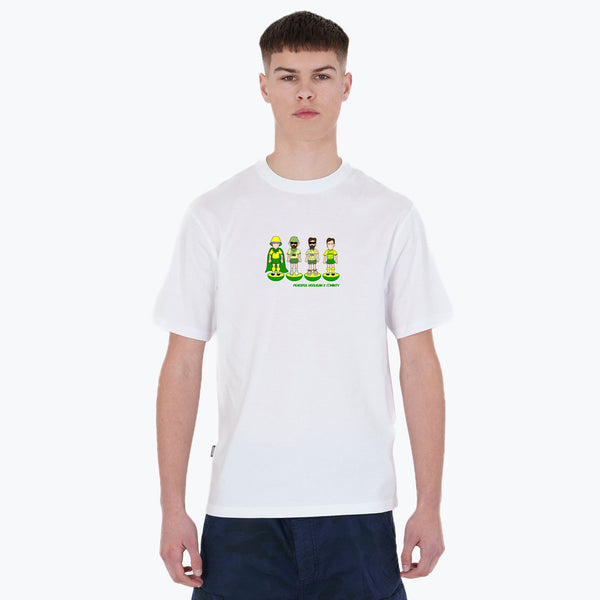 Norwich Subbuteo T-Shirt White