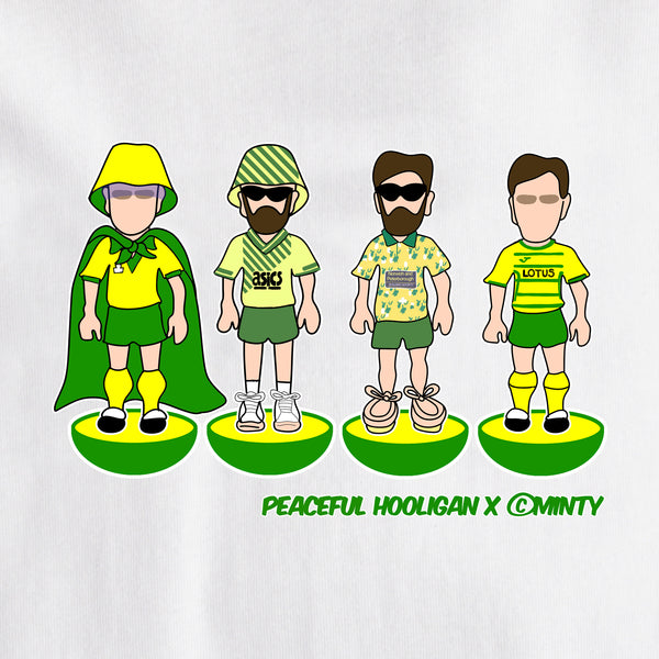 Norwich Subbuteo T-Shirt White