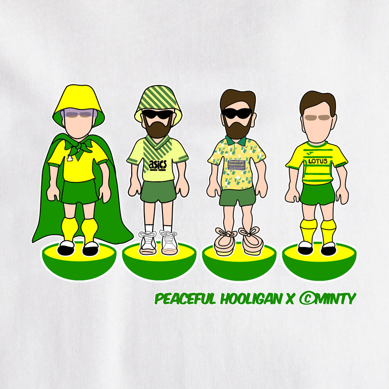 Norwich Subbuteo T-Shirt White