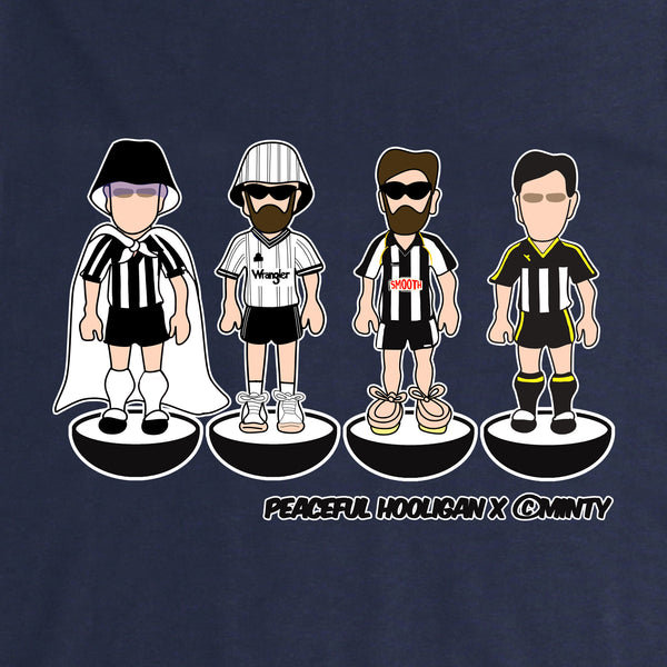 Notts County Subbuteo T-Shirt Navy