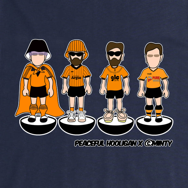 Newport County Subbuteo T-Shirt Navy