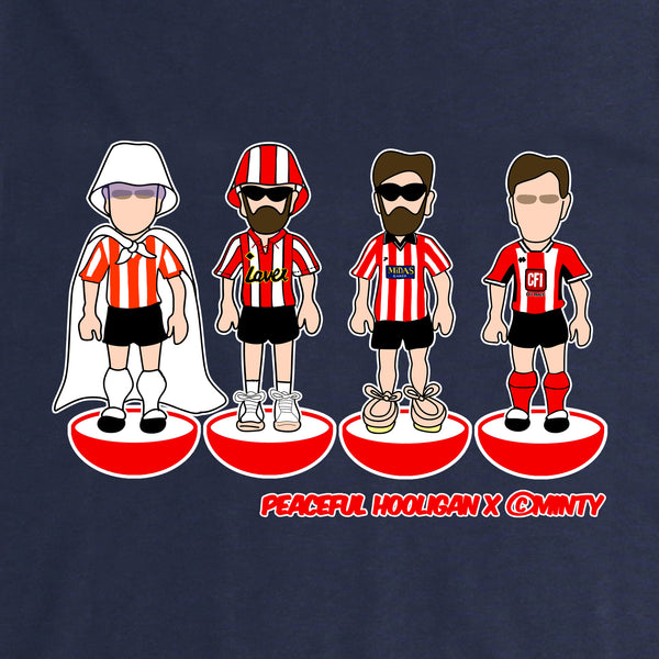 Sheffield United Subbuteo T-Shirt Navy