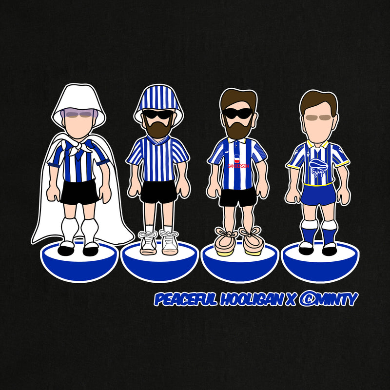 Sheffield Wednesday Subbuteo T-Shirt Black