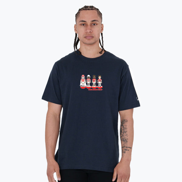 Stoke City Subbuteo T-Shirt Navy