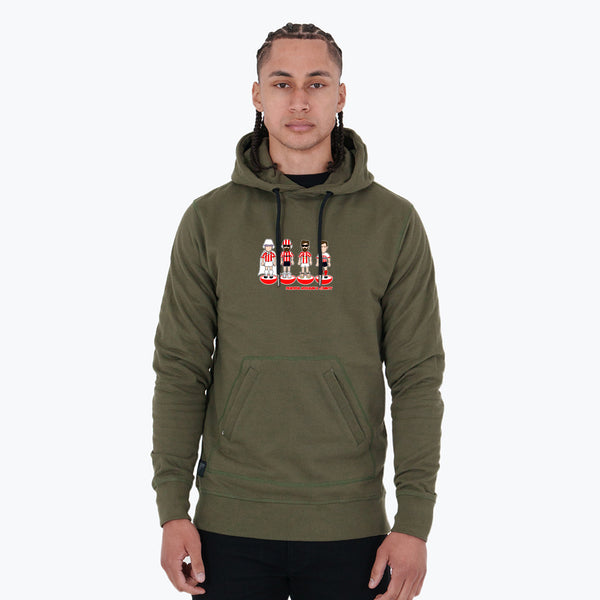 Sunderland Subbuteo Hoodie Olive