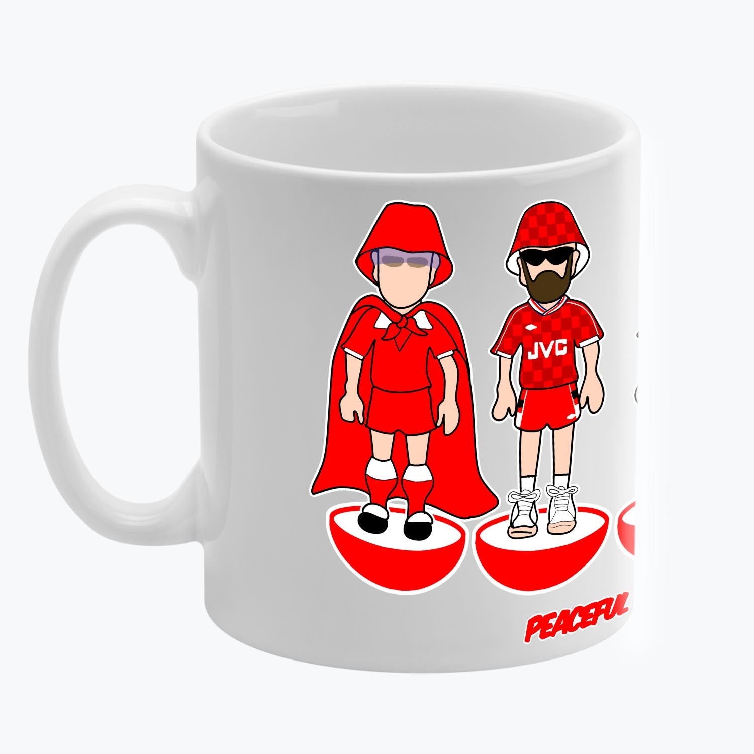 Aberdeen Subbuteo Mug White