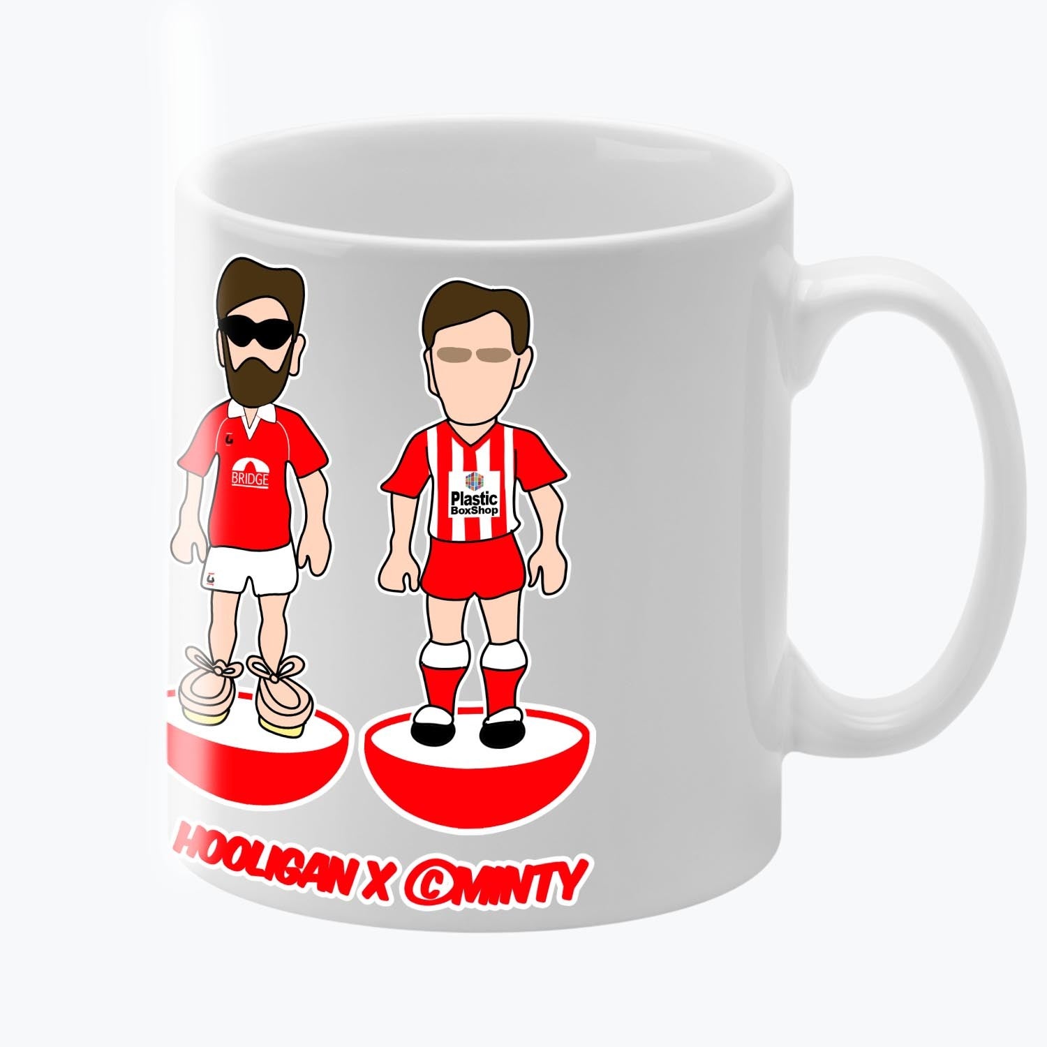Accrington Subbuteo Mug White