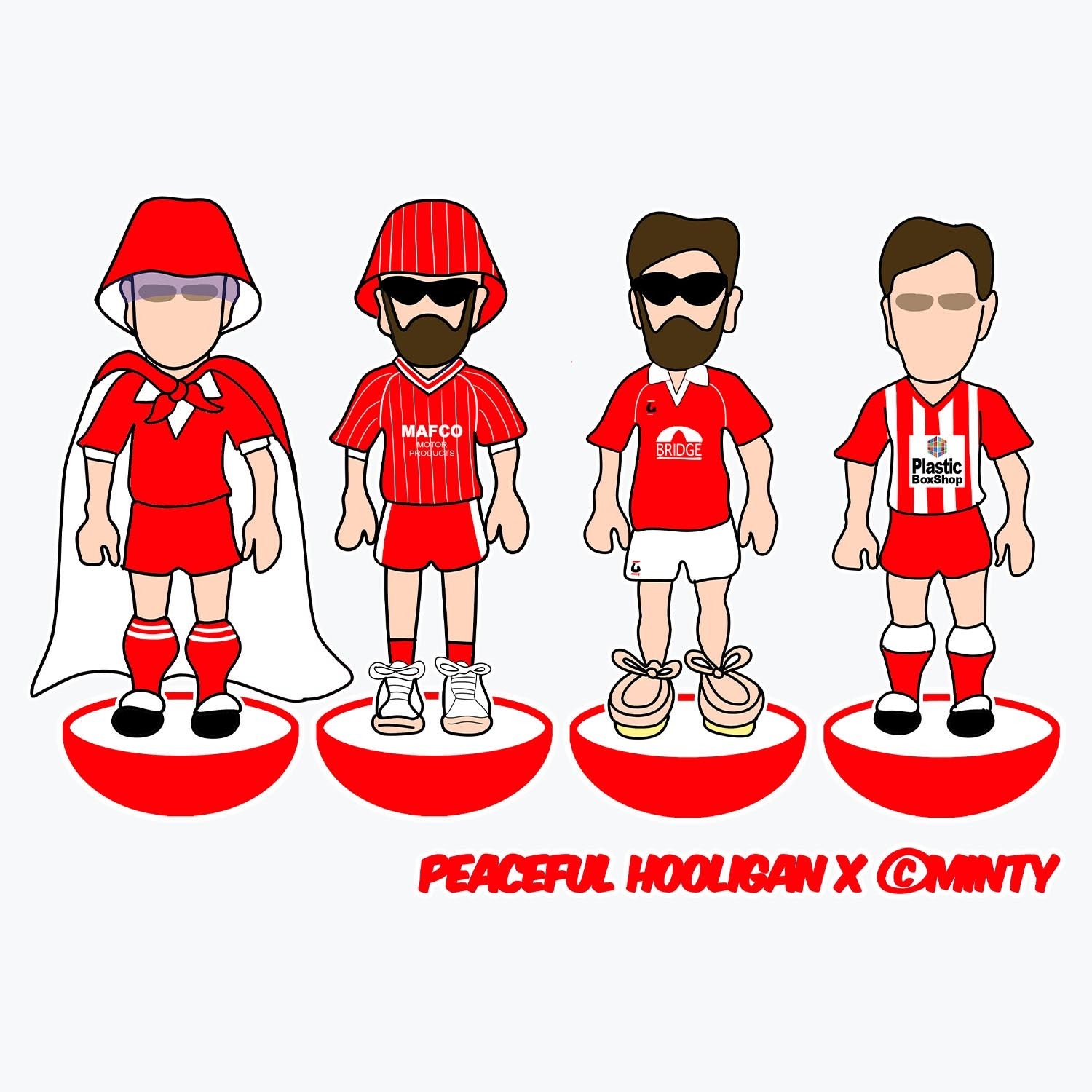 Accrington Subbuteo Mug White