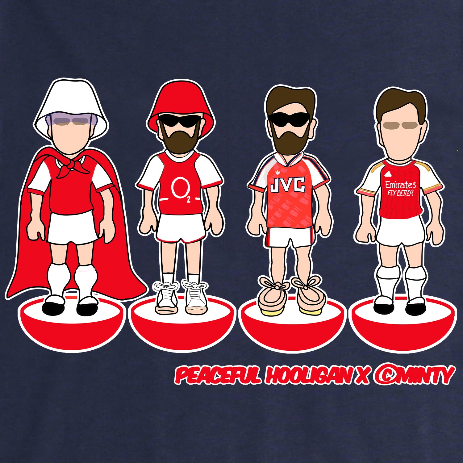 PODSUBBUTEOARSENATHLOTHHODNVYBUND_Navy_Gooners_Subbuteo_2