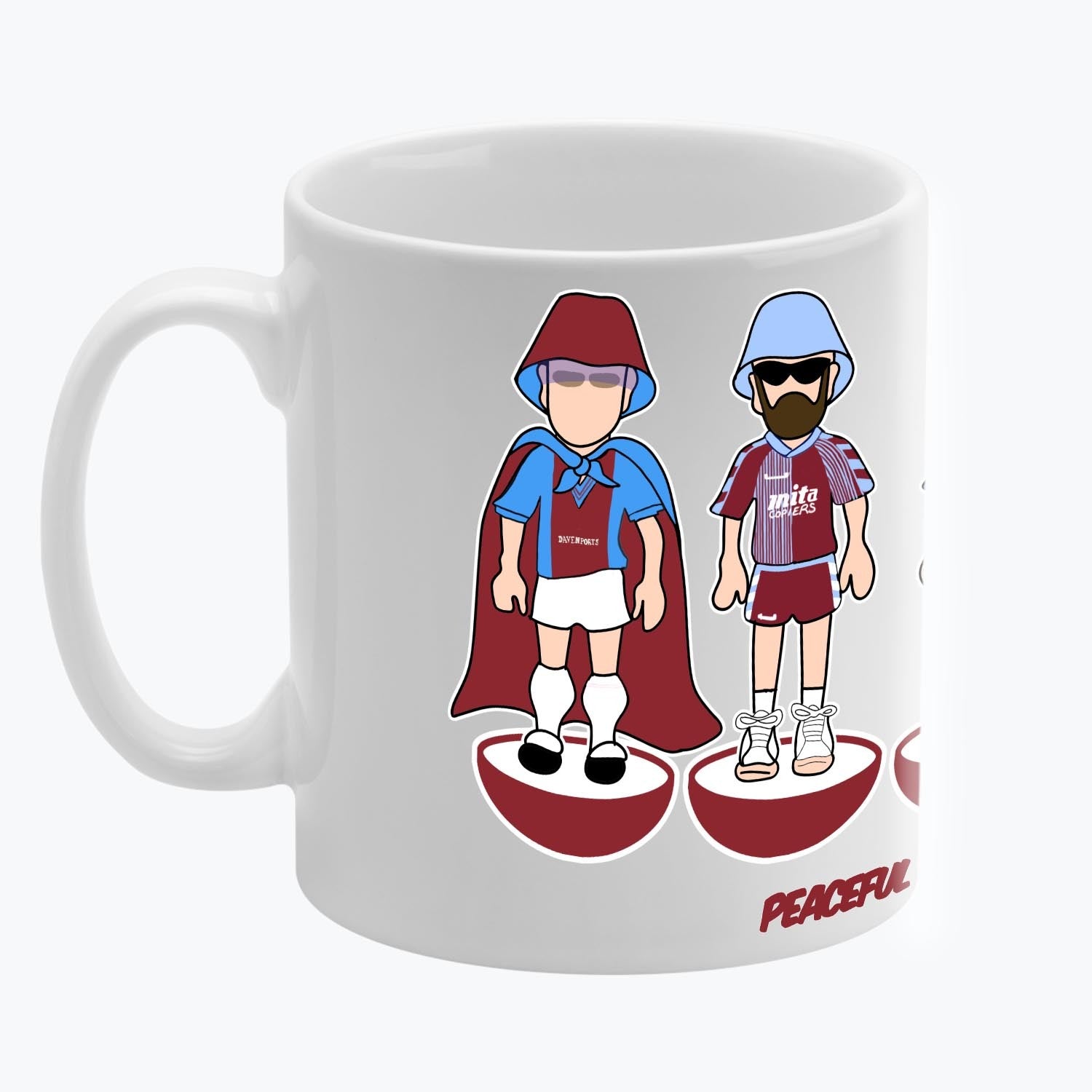 The Villa Subbuteo Mug White
