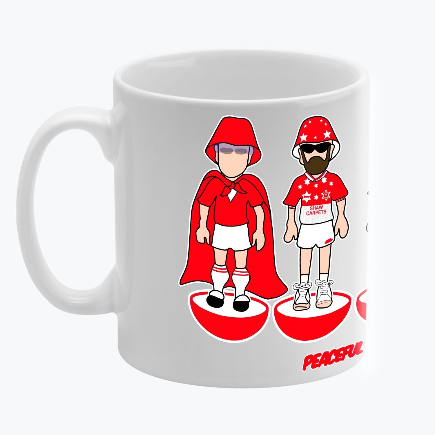 Barnsley Subbuteo Mug White