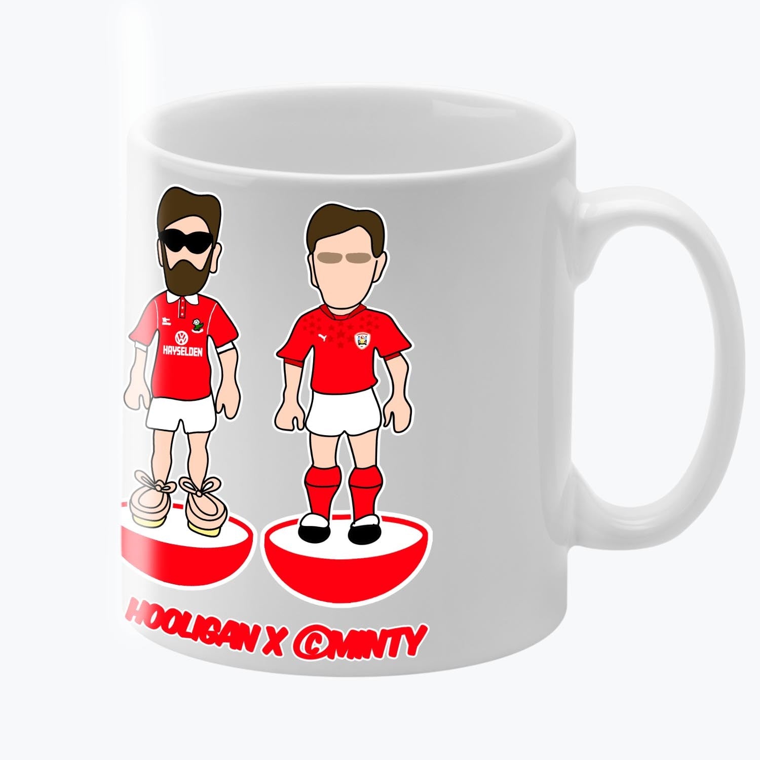 Barnsley Subbuteo Mug White