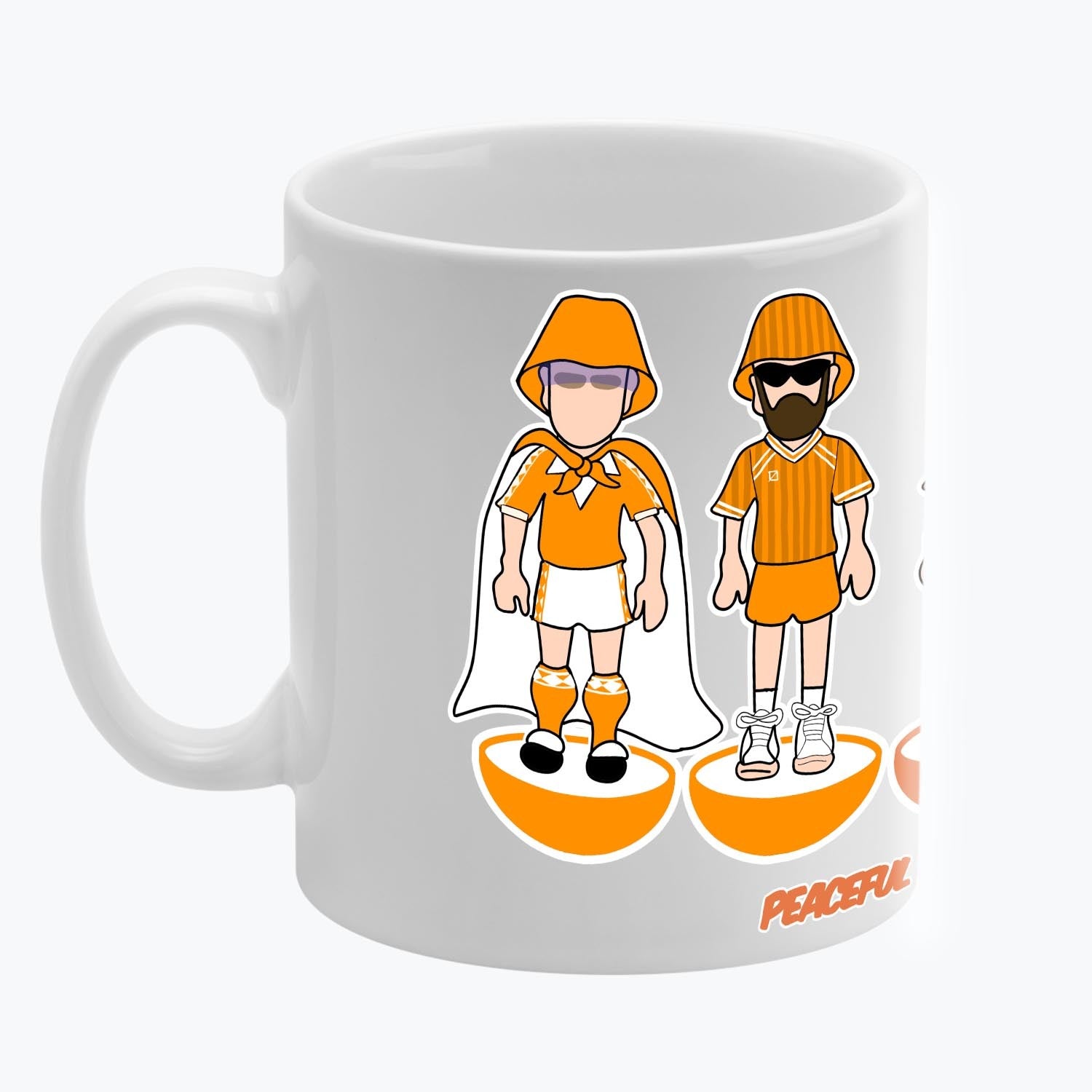 Blackpool Subbuteo Mug White