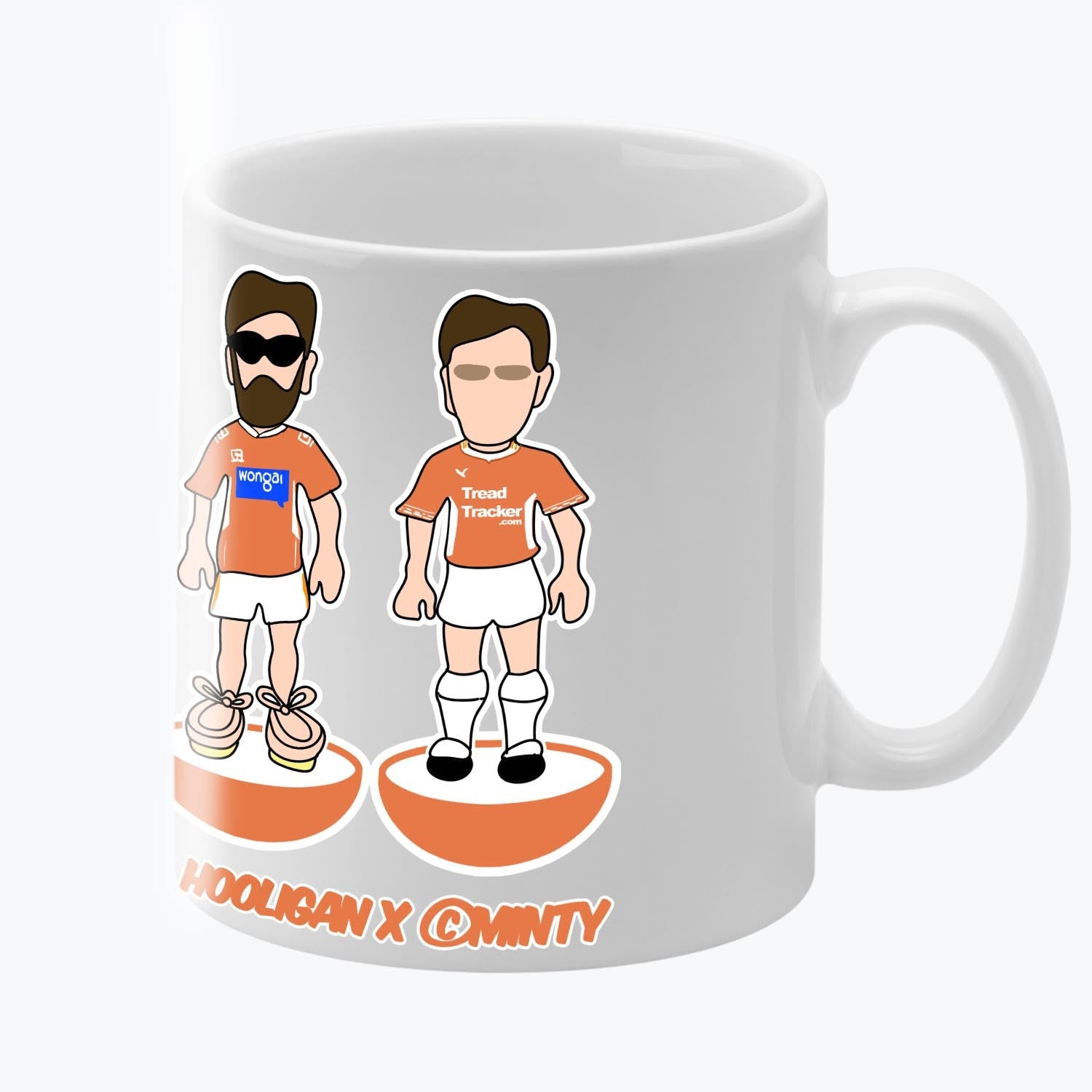 Blackpool Subbuteo Mug White