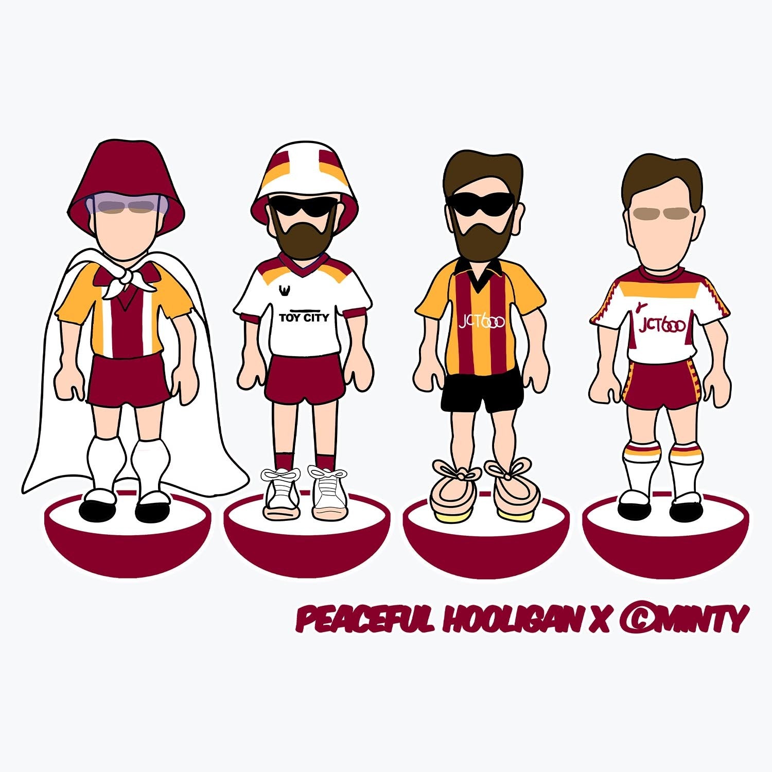 Bradford City Subbuteo Mug White