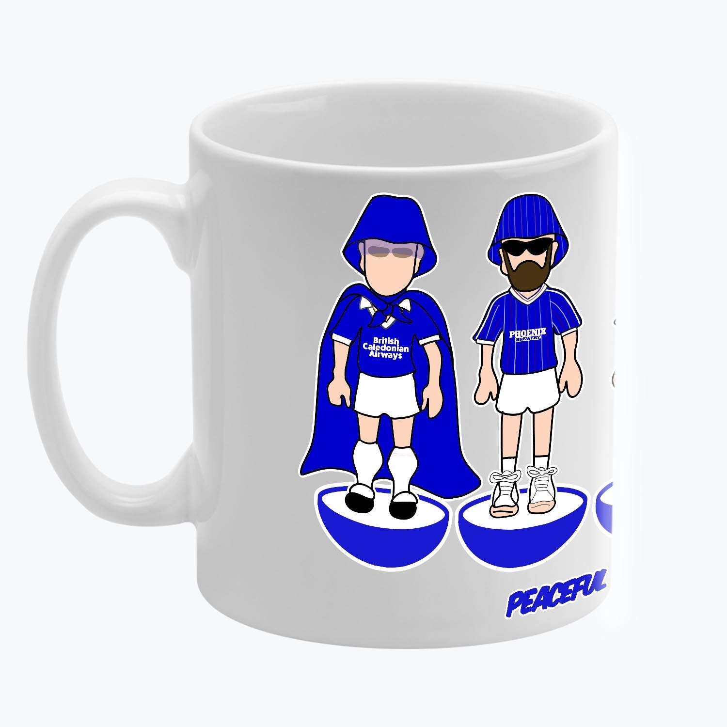 Brighton Subbuteo Mug White
