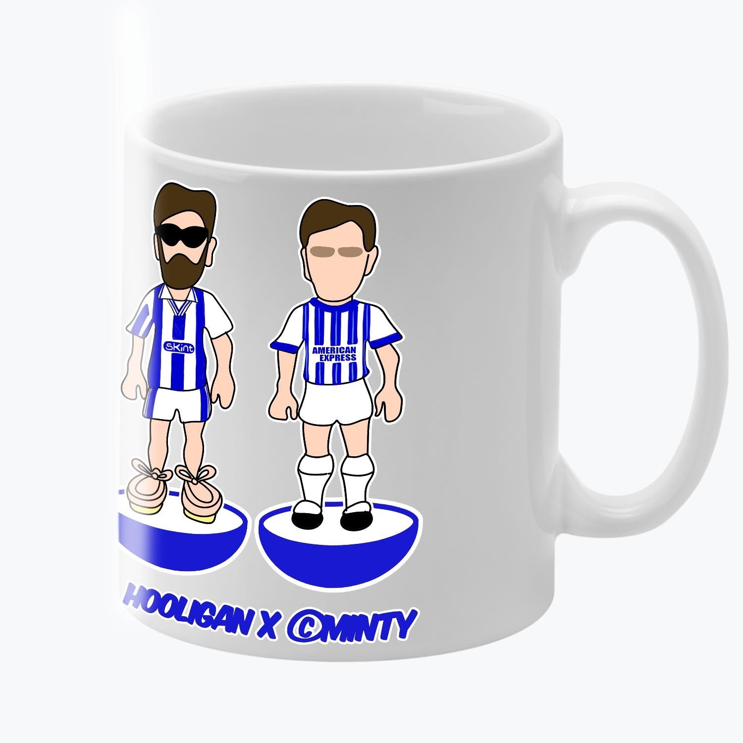 Brighton Subbuteo Mug White