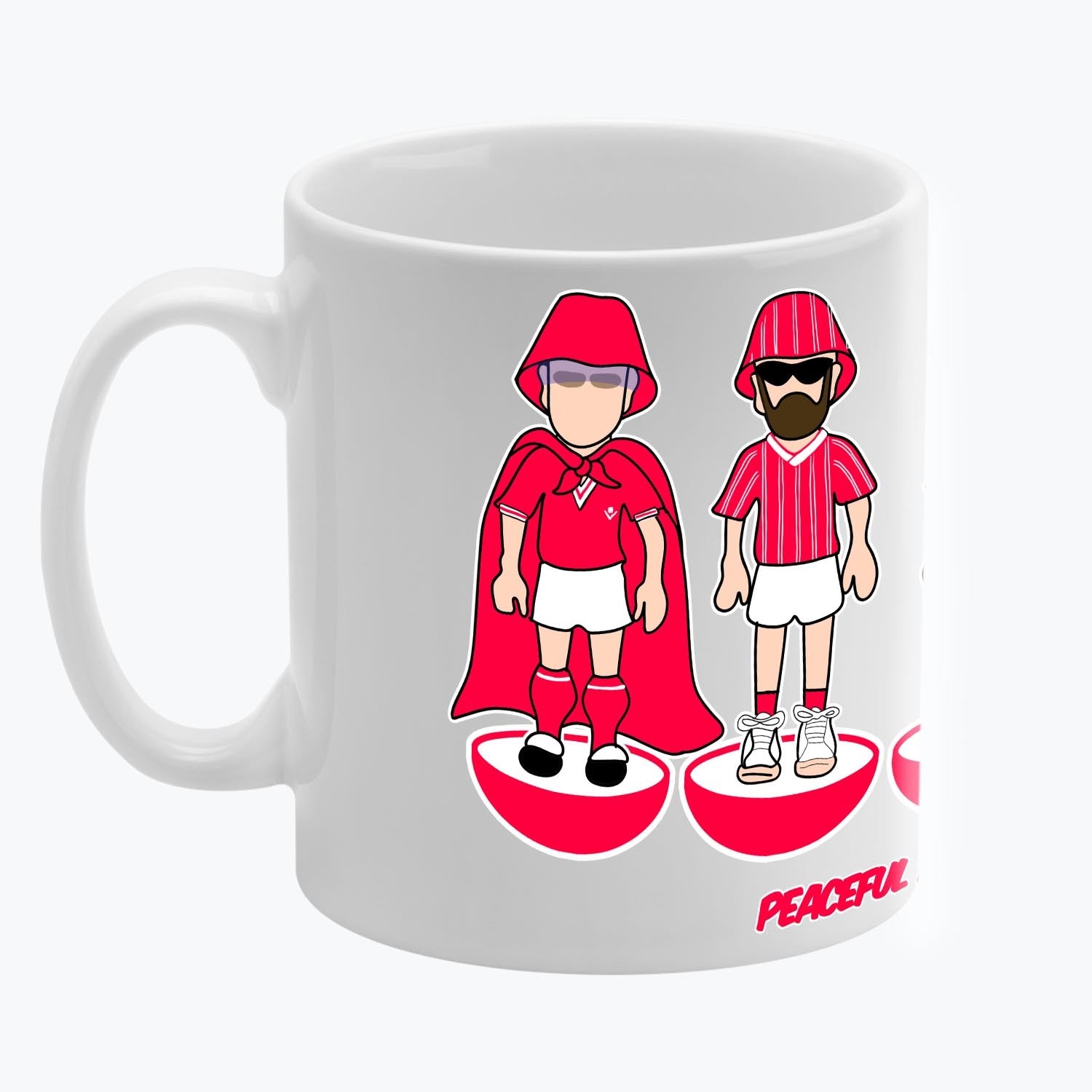 The Robins Subbuteo Mug White