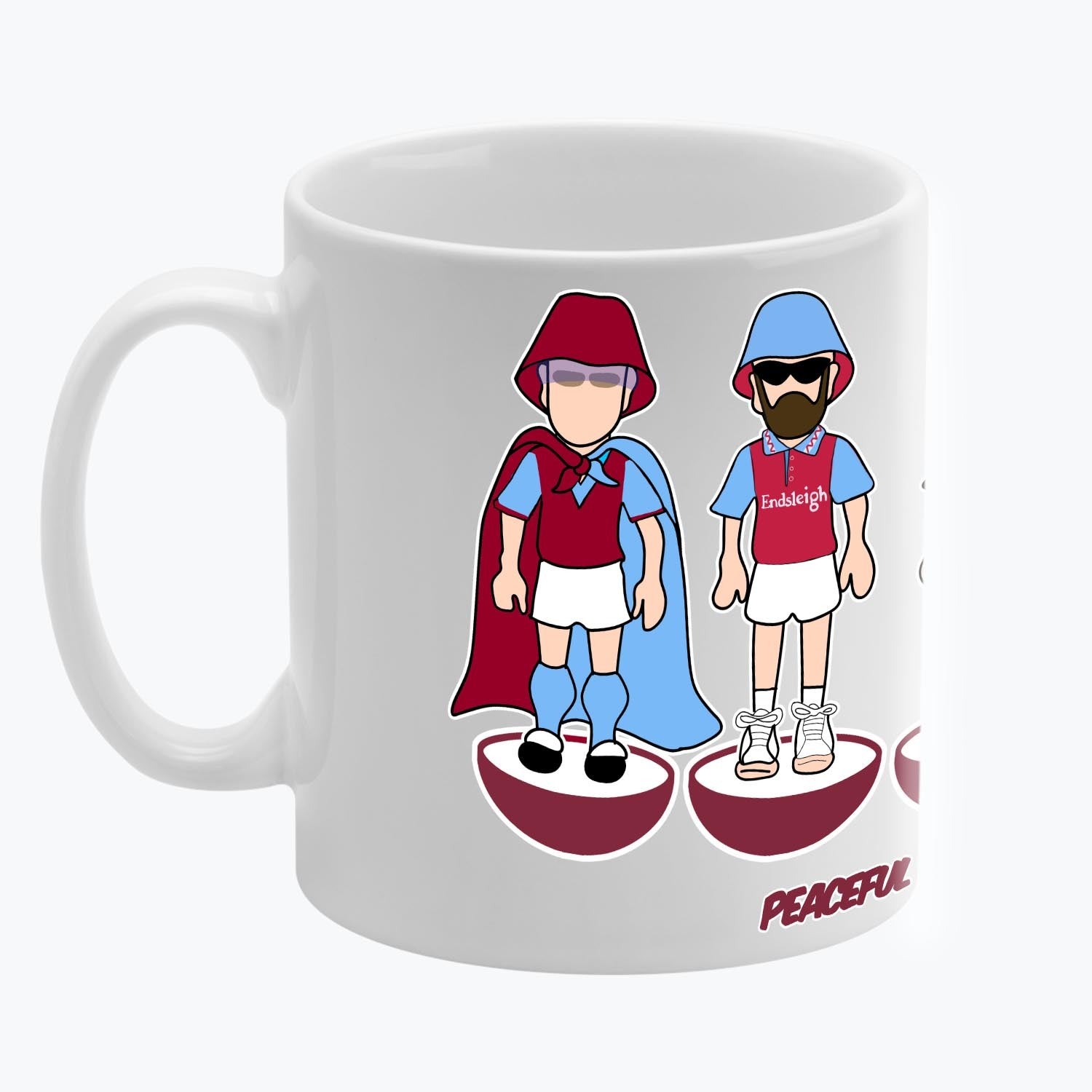 Burnley Subbuteo Mug White