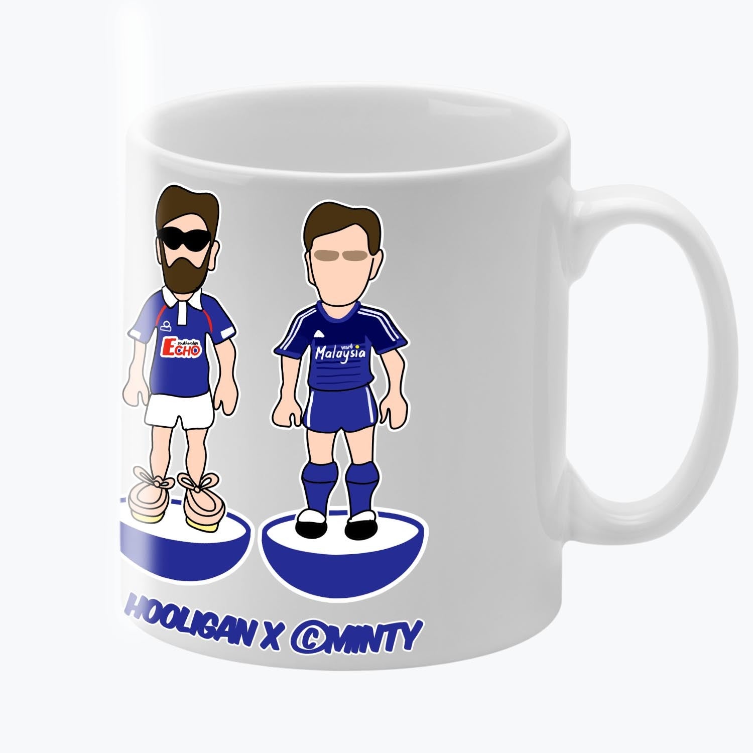 Cardiff City Subbuteo Mug White