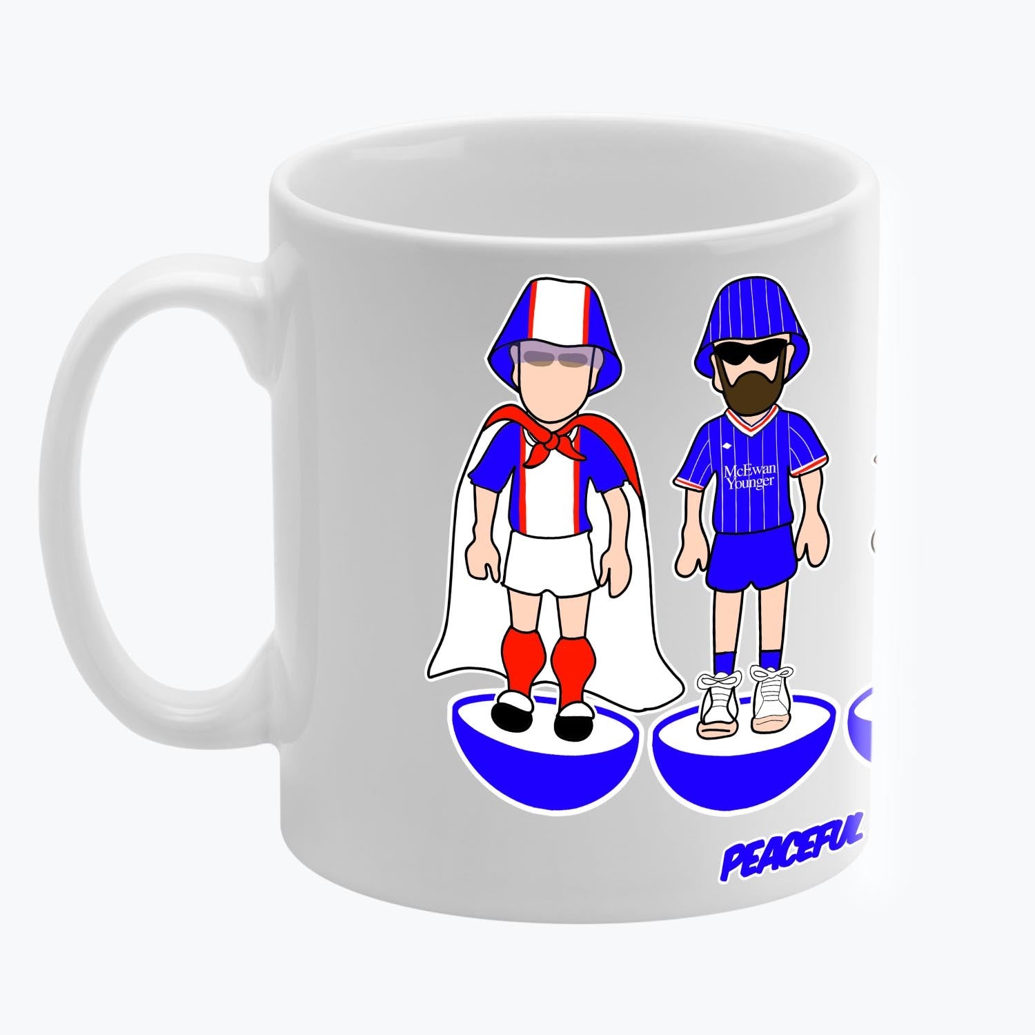 Carlisle Subbuteo Mug White