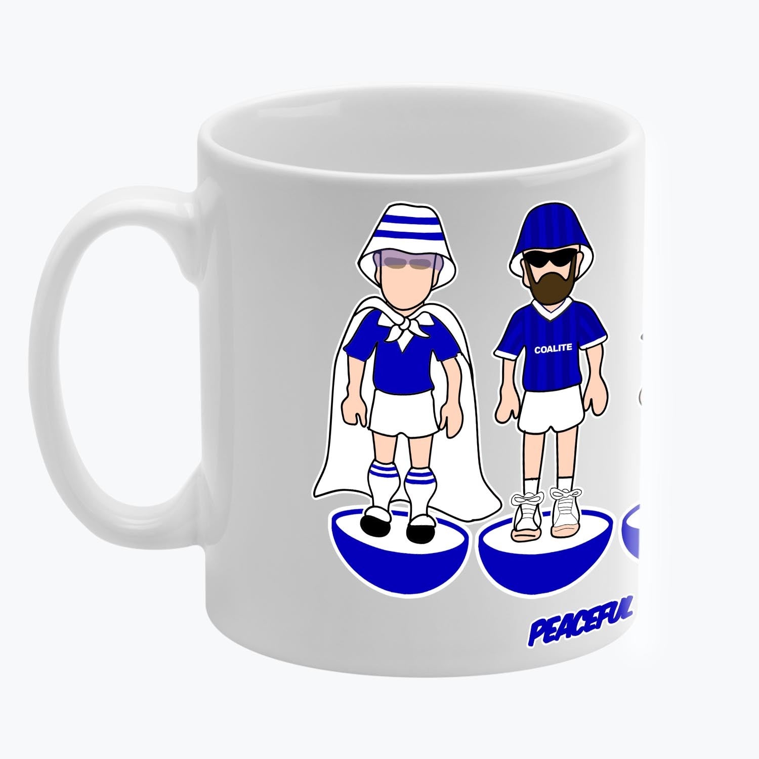 Chesterfield Subbuteo Mug White