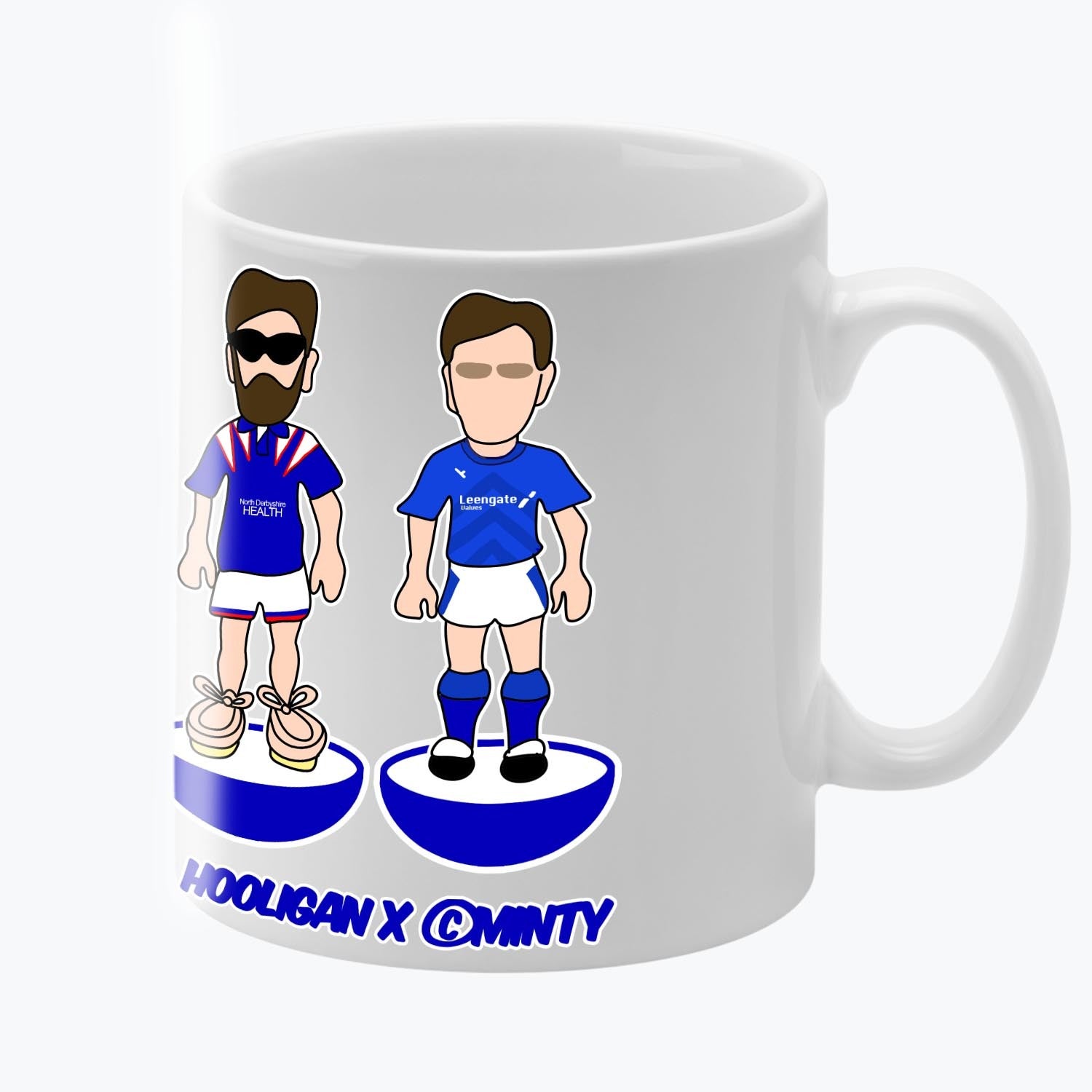 Chesterfield Subbuteo Mug White