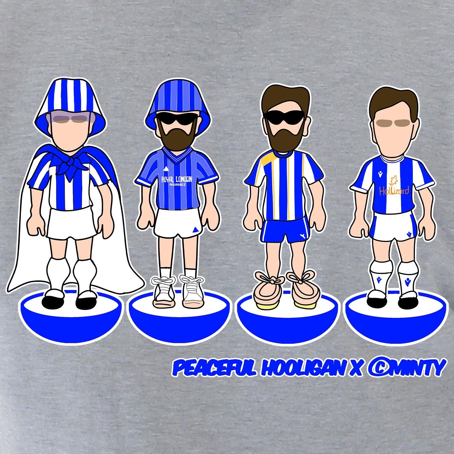 PODSUBBUTEOCOLCUNIATHLSWTMRLGREYBUND_Marl_Grey_Colchester_United_Subbuteo_2