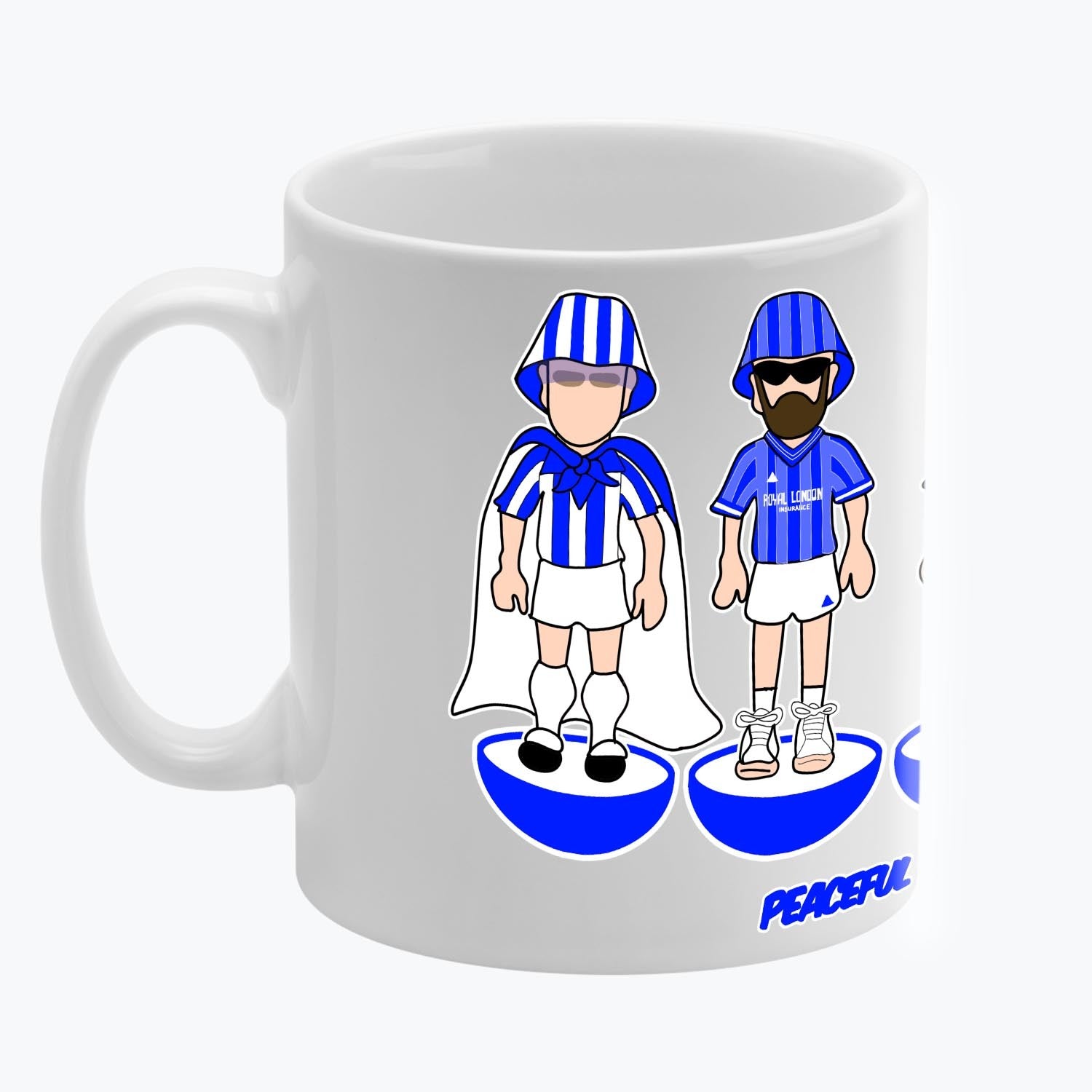 Colchester United Subbuteo Mug White