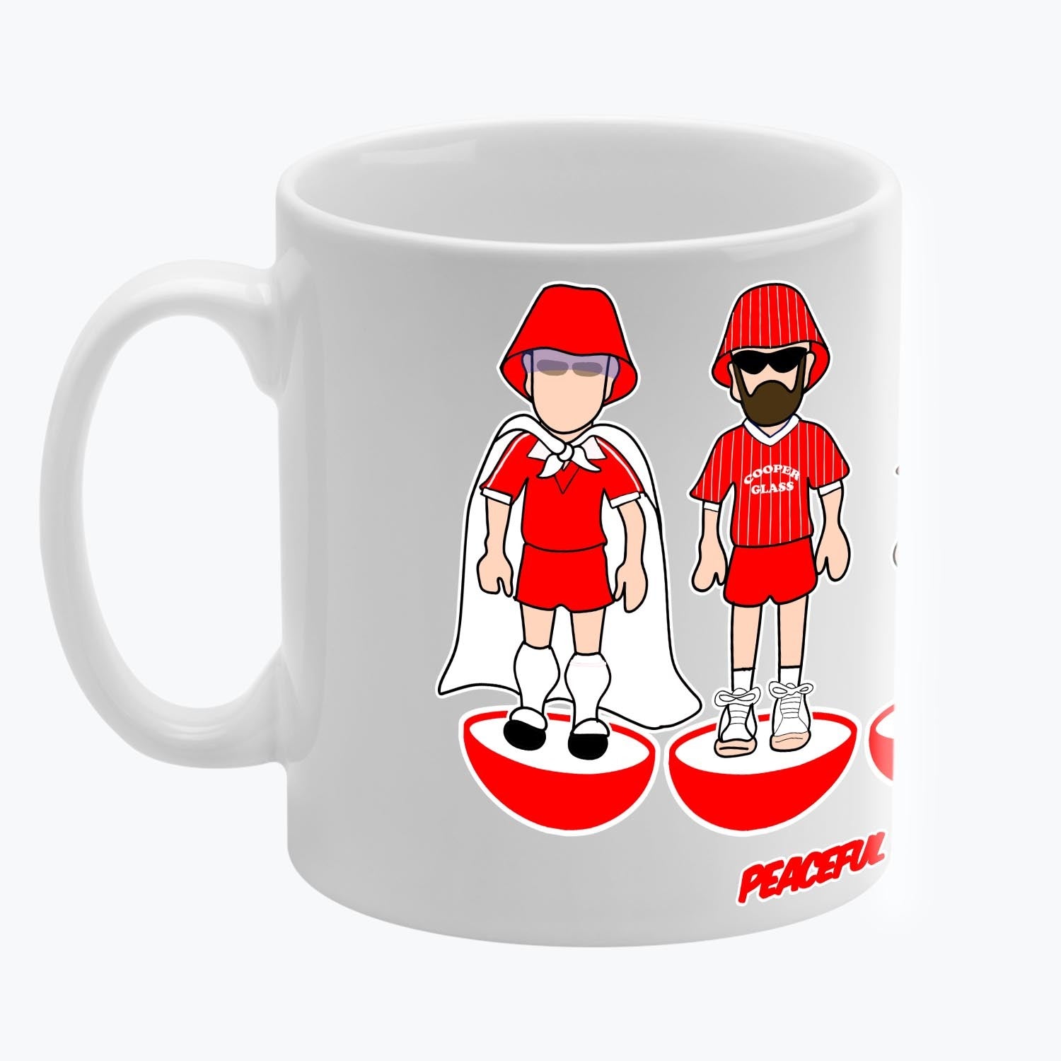 Crawley Town Subbuteo Mug White