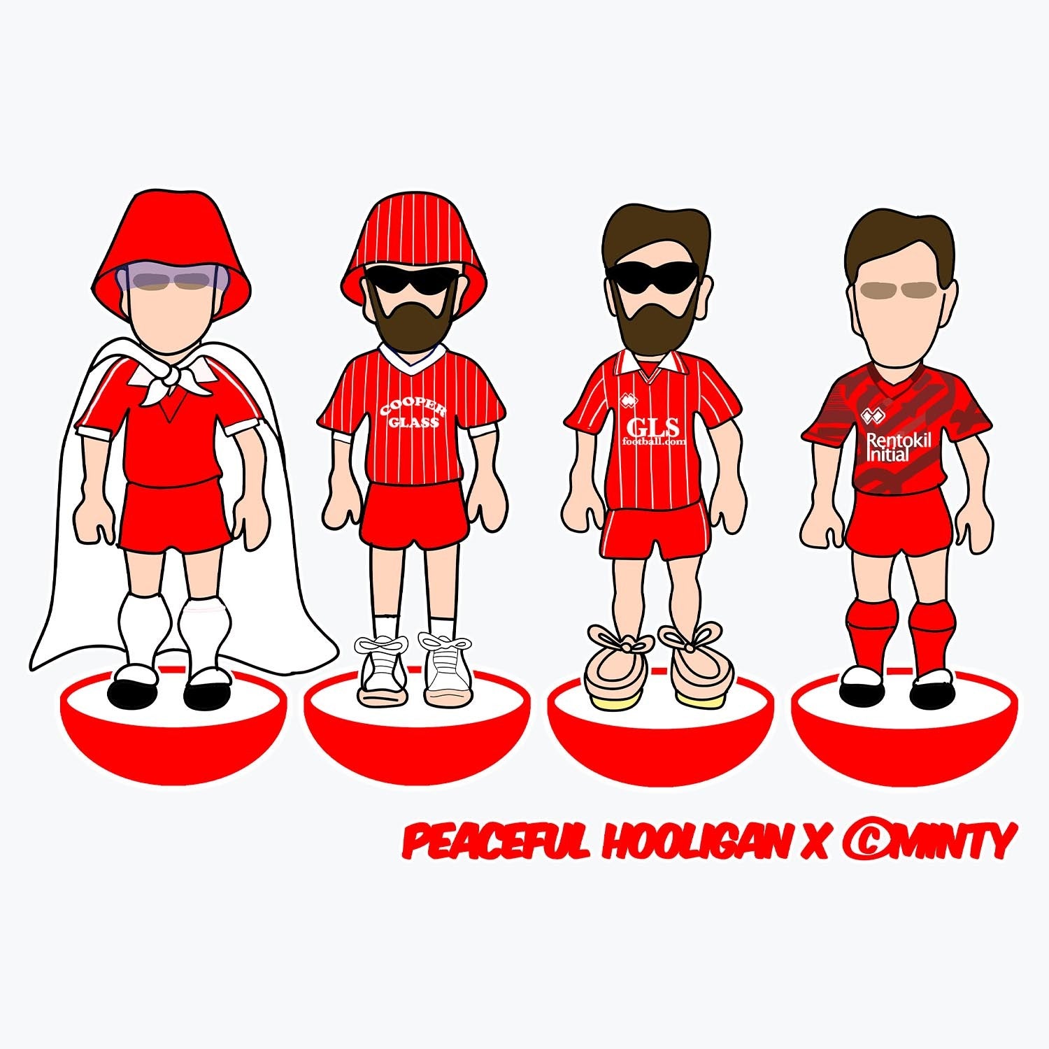 Crawley Town Subbuteo Mug White