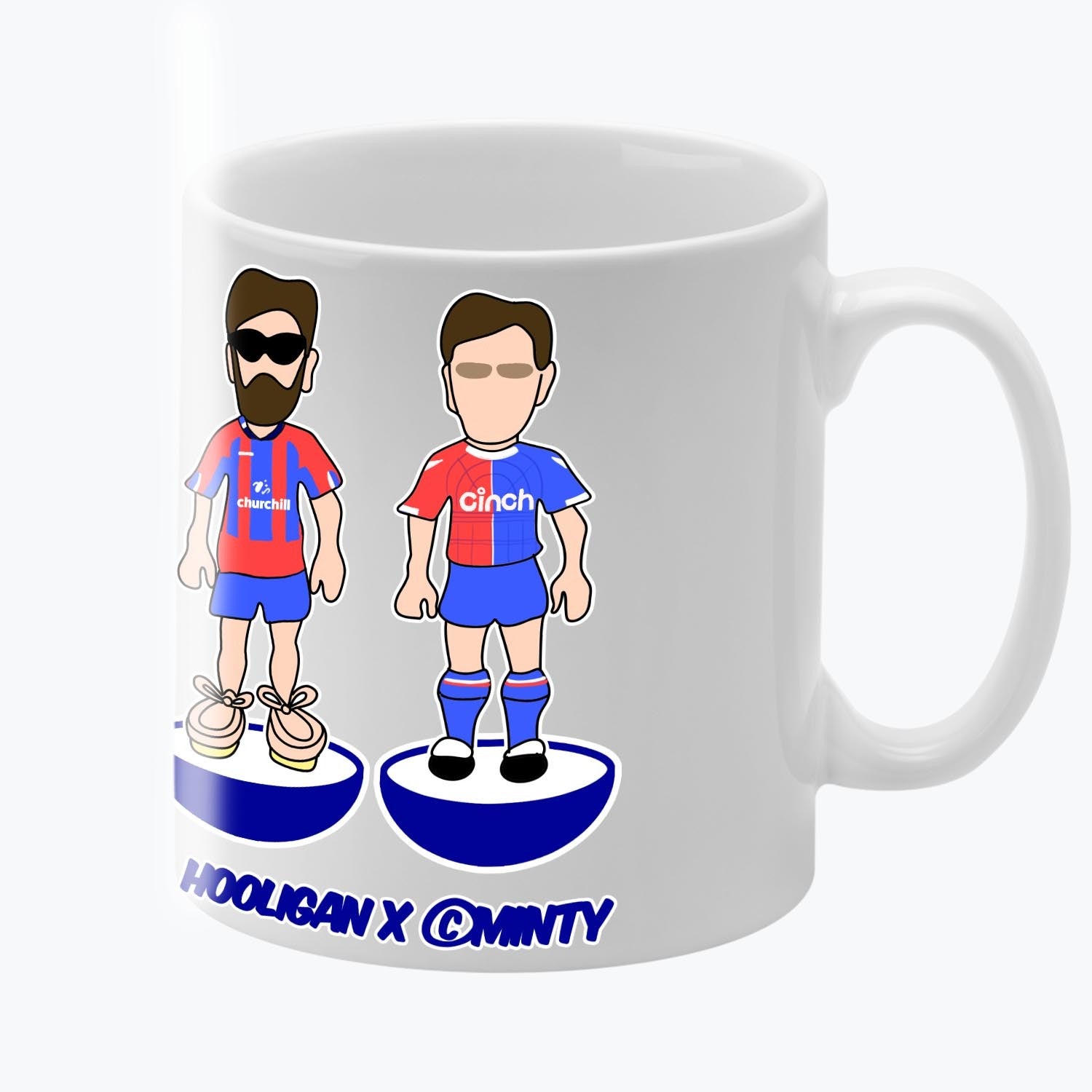 The Eagles Subbuteo Mug White