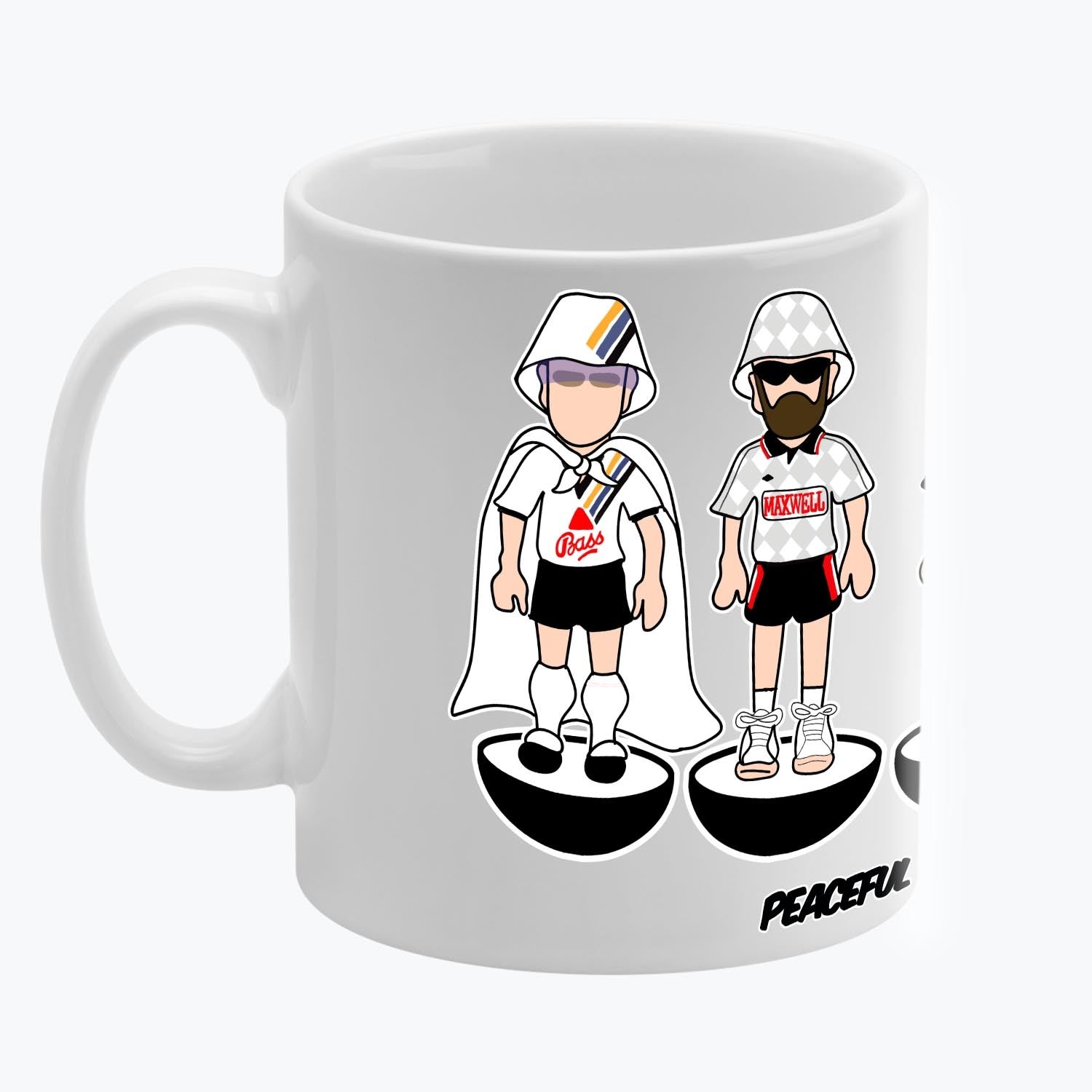 Derby Subbuteo Mug White