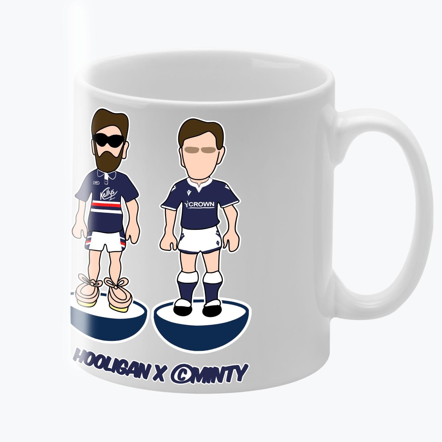 Dundee FC Subbuteo Mug White