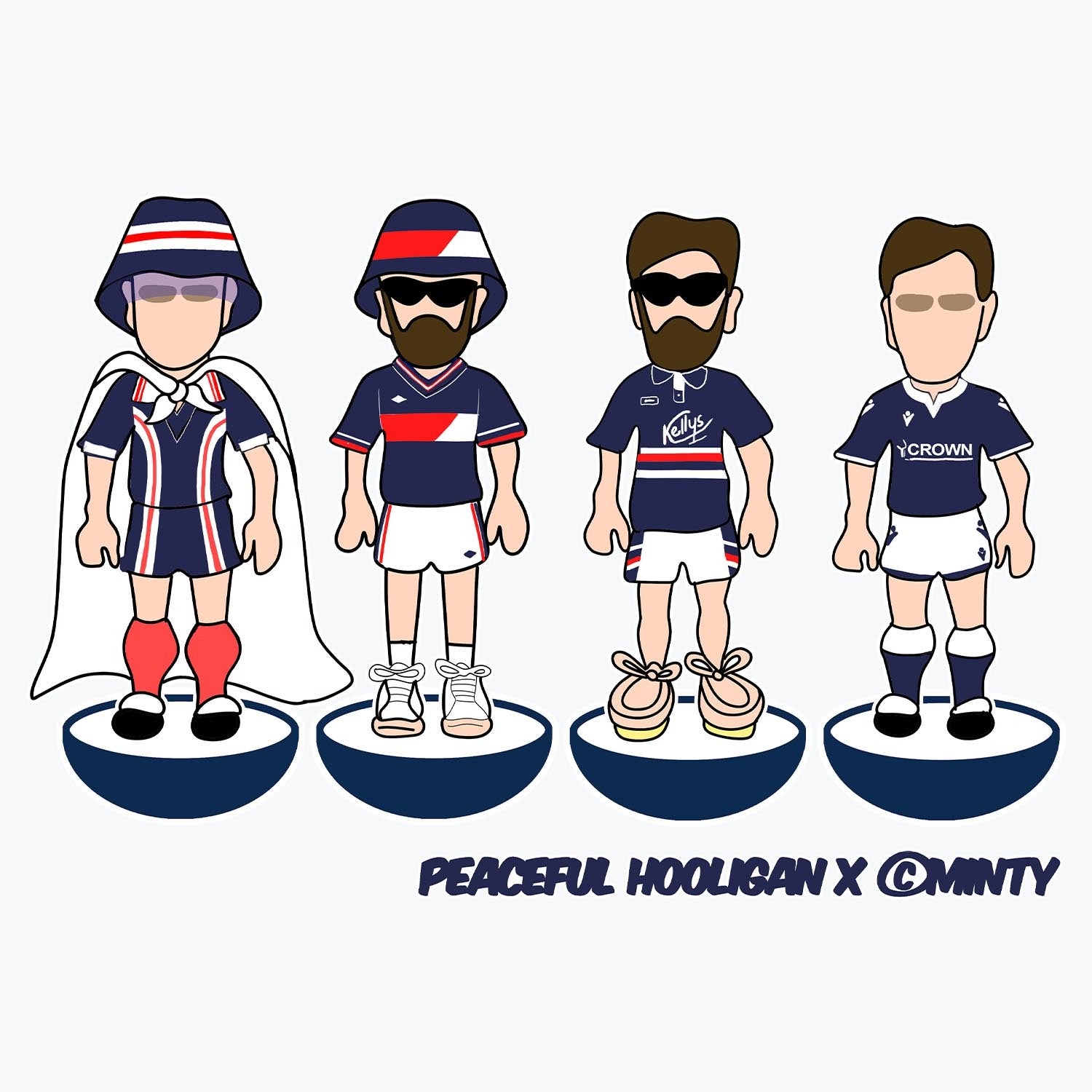 Dundee FC Subbuteo Mug White