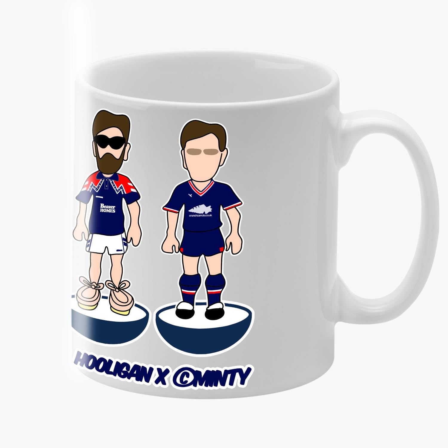 Falkirk FC Subbuteo Mug White