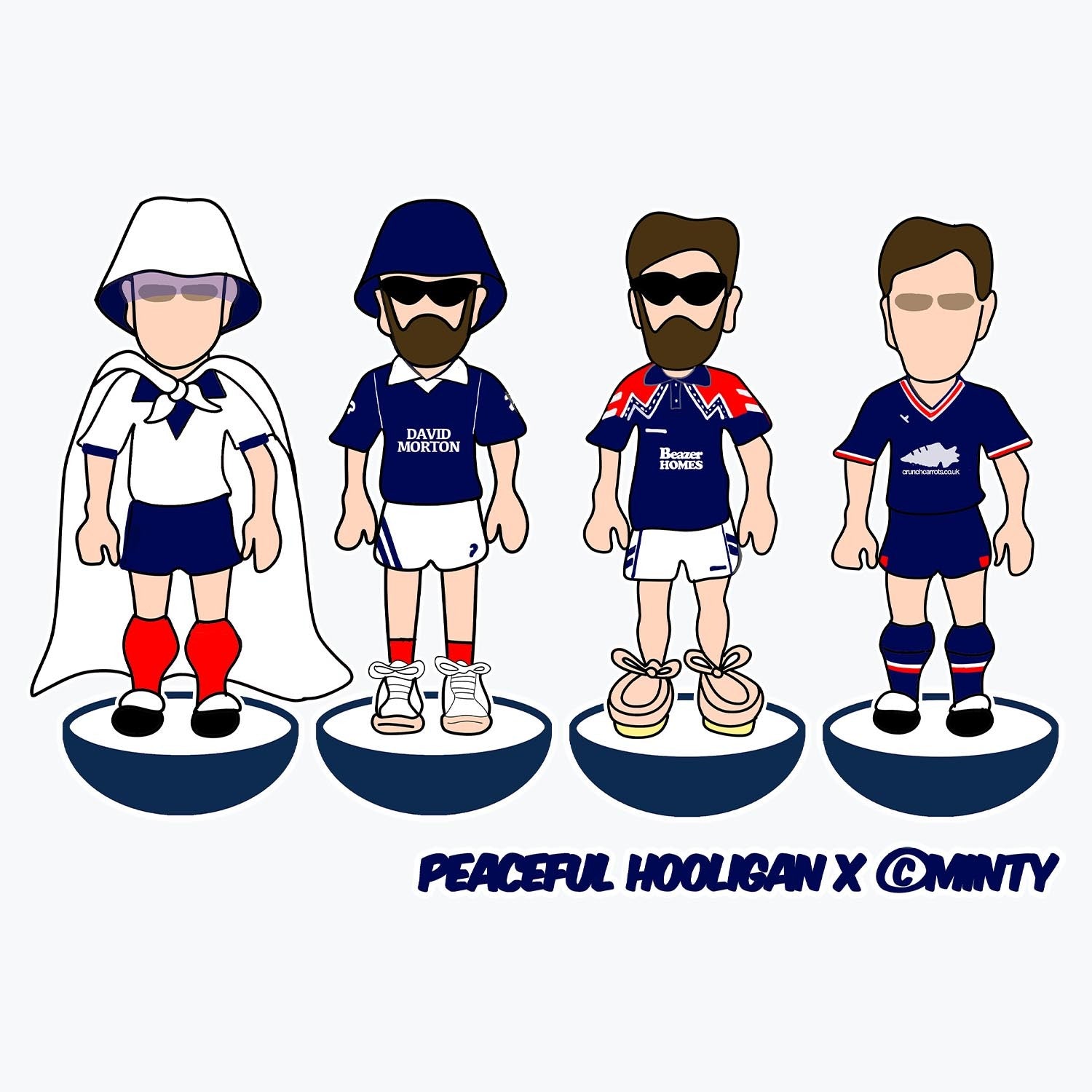 Falkirk FC Subbuteo Mug White