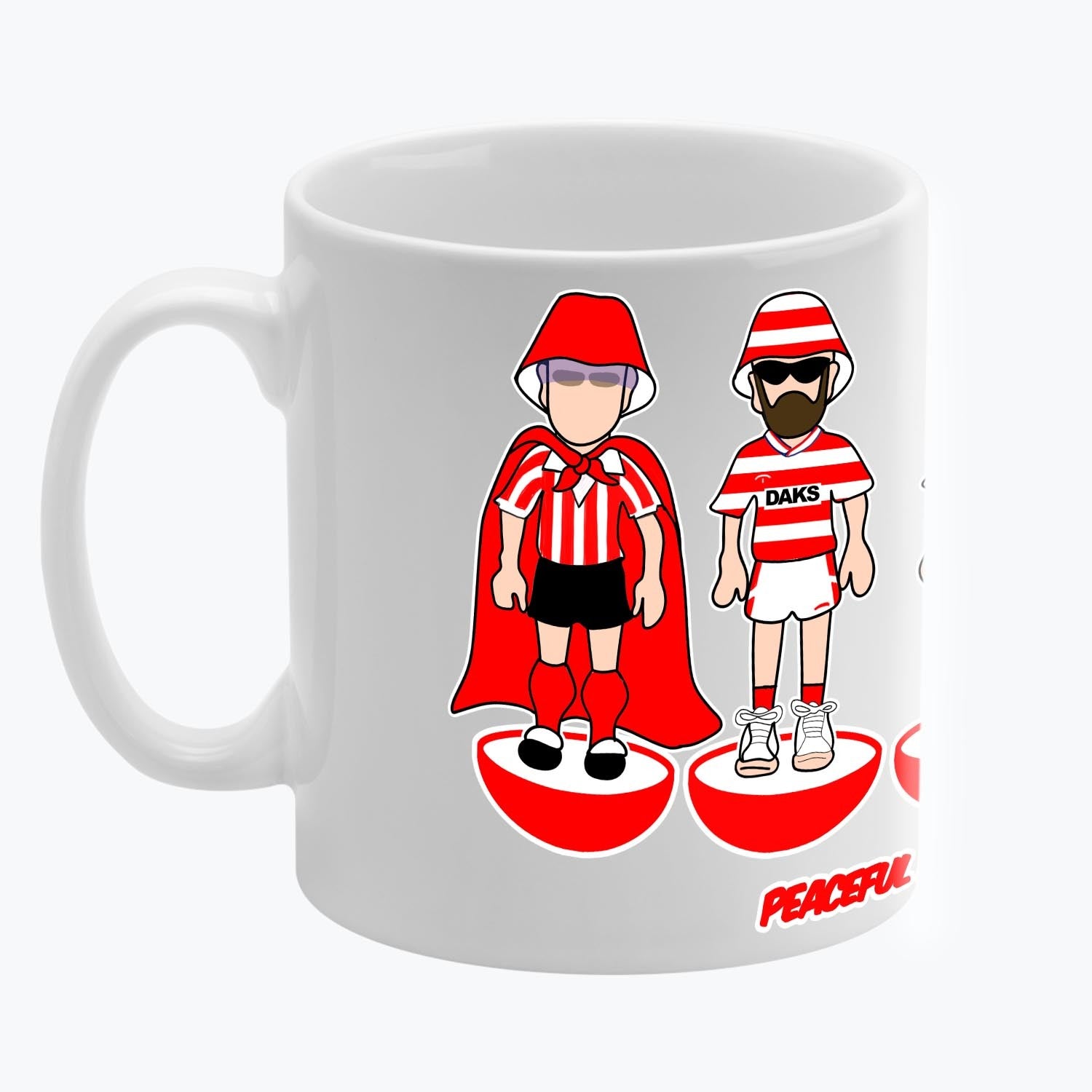Hamilton Academical Subbuteo Mug White