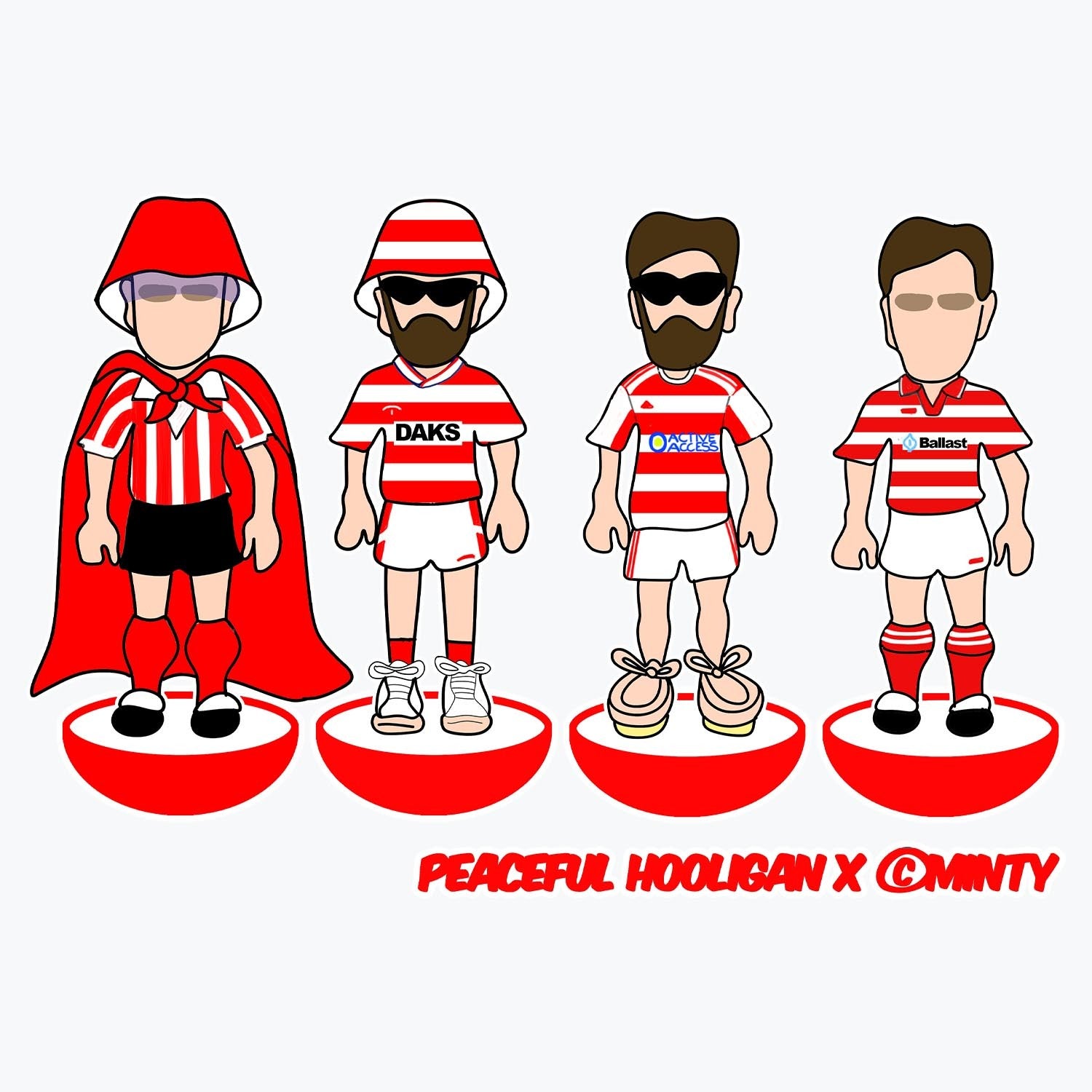 Hamilton Academical Subbuteo Mug White