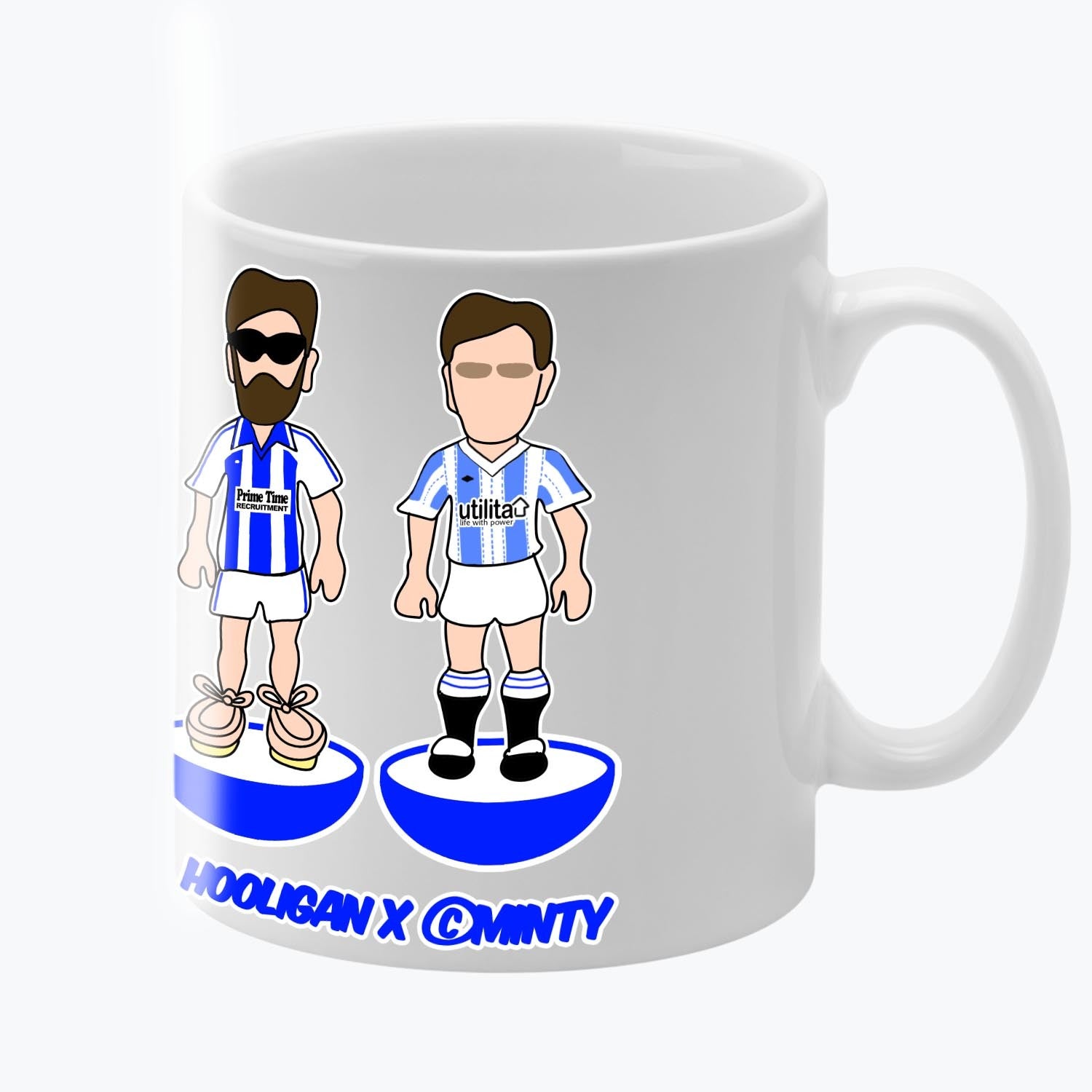 Huddersfield Subbuteo Mug White