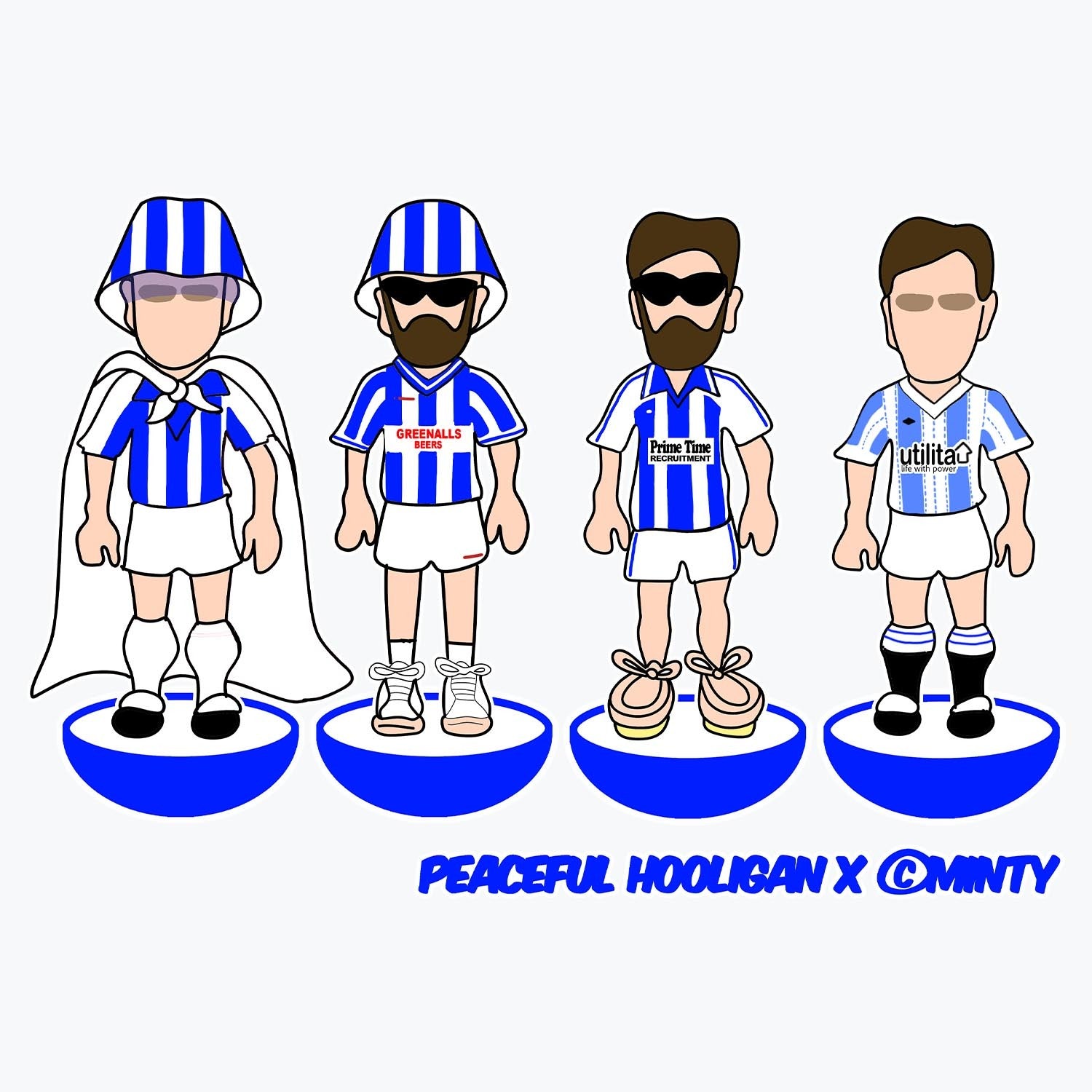 Huddersfield Subbuteo Mug White