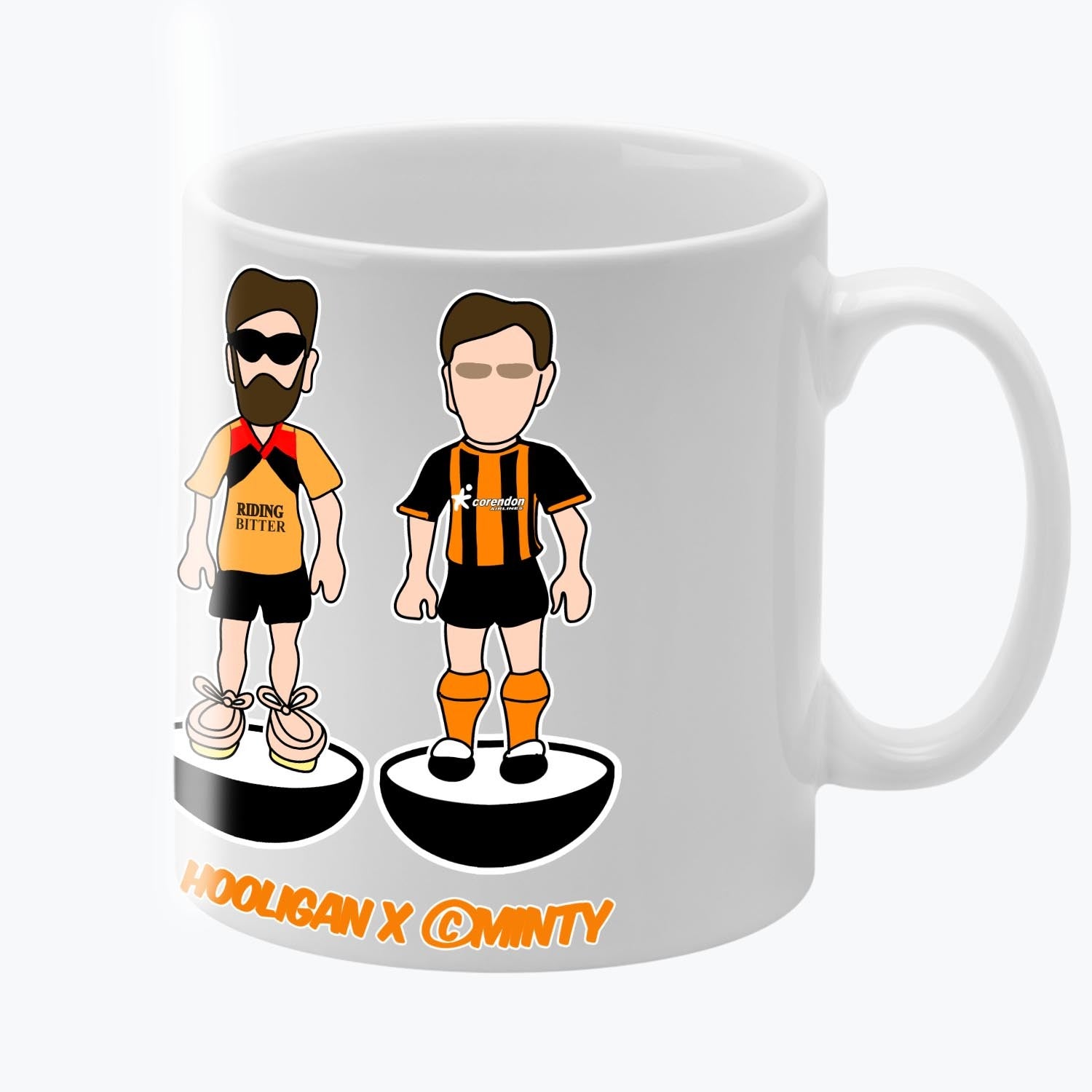 Hull City Subbuteo Mug White